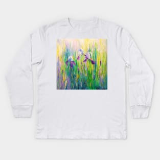 Irises Kids Long Sleeve T-Shirt